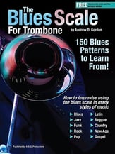 The Blues Scale Trombone Book & Online Audio cover